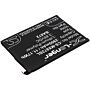 Batteri for MeiZu Meilan 16X, M1872, M872H, M872Q; Meilan 16X, BA872 3.85 V 2900 mAh Li-Polymer