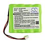 Batteri for Ampall SP-8800 Syringe Pump; Medima Syringe pump S E-1419 9.6 V 2000 mAh Ni-MH