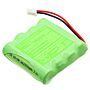 Batteri for Welch-Allyn ProBP2400 blood pressure monitor 110969-O 4.8 V 2500 mAh Ni-MH