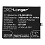 Batteri for MeiZu MX6, M685Q, M685C, M685U BT65M 3.8 V 3000 mAh Li-Polymer