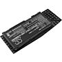 Batteri for Dell Alienware M17x R3, Alienware M17x R3-3D, Alie BTYVOY1 10.8 V 6600 mAh Li-ion