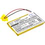 Batteri for BW Gasalert Microclip Gas Detector, GasAlert Micro AEC603658 3.7 V 1200 mAh Li-Polymer