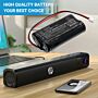 Batteri for HP WS10 Pro Speaker INR18650-2S 3.7 V 5200 mAh Li-ion