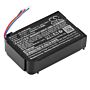 Batteri for GasClip MGC, MGC-PUMP Detectors, Multi Gas Clip MG MGCBAT1 3.7 V 1800 mAh Li-ion