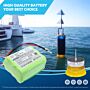Batteri for Sealite SL60, SL70; Avlite AV-60, AV-70, AV-OL-60, B8-3.6 3.6 V 8600 mAh Ni-MH