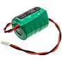 Batteri for Honeywell AG6/WB, HWAG6S, RESON8, ADE RESON8, 8EP4 GP320BVH5A6 6 V 230 mAh Ni-MH