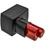 Batteri for Milwaukee 2590-20, 3/8" IMPACT WRENCH, 49-24-0145, 48-11-2401 12 V 6000 mAh Li-ion
