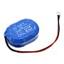 Batteri for Air Shields-Vickers JM105 Jaundice Meter; Drager J MU24842 2.4 V 500 mAh Ni-MH