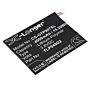 Batteri for Alcatel One Touch Pixi 3 7, 9007T, OT-9007 TLP040D2 3.8 V 4000 mAh Li-Polymer