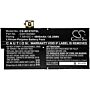 Batteri for Microsoft Surface Pro X 1876 G3HTA056H 7.58 V 4800 mAh Li-Polymer