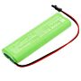 Batteri for Inotec 890021 98100110 4.8 V 2000 mAh Ni-MH