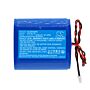 Batteri for Saracom EB-10, SEP-406, SEP-500, VEP8 4ER34615M 14.4 V 14000 mAh Li-SOCl2