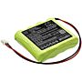 Batteri for Paradox Magellan MG6250, MG6250 Control Panel, Mag PDX-BATMG6250 4.8 V 1500 mAh Ni-MH
