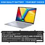 Batteri for Asus VivoBook 16X K3605VC, VivoBook 16X K3605VC-AS 0B200-04070000 11.55 V 4300 mAh Li-Polymer