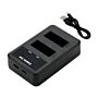 Batteri for Canon PowerShot SX70 HS, EOS Kiss X7, EOS SL1, EOS LC-E12