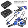 Batteri for Kobalt 16 inch mower KM-1640-06, 19 inch mower KM KB2540C-06 40 V 6000 mAh Li-ion