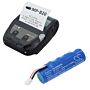 Batteri for Seiko MP-B20 IS496 3.7 V 2600 mAh Li-ion