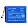 Batteri for Garmin DEZL OTR800, DEZL OTR800 MT-S, Overlander 361-00109-00 3.7 V 2000 mAh Li-Polymer