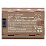 Batteri for Fujifilm X-T4, GFX100S, GFX50S II, X-H2S NP-W235 7.4 V 2050 mAh Li-ion