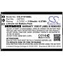 Batteri for Contacta RF-TX1, RF-RX1, RF-TRX VATOO 3.7 V 1100 mAh Li-ion