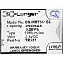 Batteri for KAZAM Trooper 551 TR551 3.8 V 2500 mAh Li-Polymer