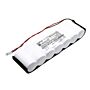 Batteri for Dual-Lite PGP-HTR, PGW-HTR, PGZ-HTR 784H68 8.4 V 2000 mAh Ni-CD