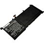 Batteri for Asus N501JW-1A, G60JW4720, N501JW-1B, N501JW-2A, N C41N1416 15.2 V 3700 mAh Li-Polymer
