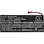 Batteri for HP 7 Plus G2, 7 Plus G2 1331 790590-001 3.7 V 2400 mAh Li-Polymer