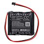 Batteri for KeyLock F 7400-12; NABC HTL3, HTL5; Zoro G00325986 DL-5 6 V 2300 mAh Alkaline