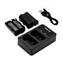 Batteri for NiKon D300, D90, D700, D300S, D80, D70s, D70, D50, MH-18a