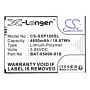 Batteri for Sonim XP10, XP9900 BAT-05000-01S 3.85 V 4850 mAh Li-Polymer
