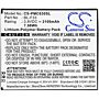 Batteri for PHICOMM C630, C630LW, C630LV, E653LW, C730LW BL-F33 3.8 V 2100 mAh Li-Polymer