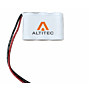 Batteri for Nødlys BP153, 3,6V 1,5Ah NiCd, 10cm ledning