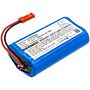 Batteri for Arizer Solo, Solo 2 2S1P/18650B 7.4 V 3400 mAh Li-ion