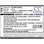 Batteri for Wiko Lenny 4, Lenny 4 Plus, Harry, Robby 3913 3.8 V 2400 mAh Li-ion