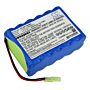 Batteri for Puritan Bennett N-5500, N-5600; Nellcor N5500 Moni 110273 14.4 V 3800 mAh Ni-MH