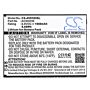 Batteri for Archos Elements 50d Helium, Elements 50d Helium Du AC50DHE 3.8 V 1600 mAh Li-ion