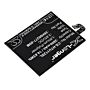 Batteri for HTC U11+, U11 Plus 35H00277-00M 3.85 V 3800 mAh Li-Polymer