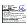Batteri for Fly FS454, Nimbus 8 BL6425 3.7 V 1500 mAh Li-ion
