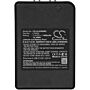 Batteri for Autec Funkfernsteuerung Air, Dynamic, Modular AJM, LPM02 7.4 V 1400 mAh Li-ion