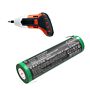 Batteri for Black & Decker BDCS40G Type 1, CS3652LC, CS3652LC NCR18650-8 3.6 V 2500 mAh Li-ion