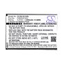 Batteri for BLU Studio C 8.8, S270Q C866042300L 3.8 V 2500 mAh Li-ion