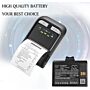 Batteri for TSC TDM-20 TDM-BAT20 7.4 V 1100 mAh Li-ion