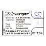 Batteri for AKASO Seemor 200, Seemor-200 Seemor-200 3.7 V 3600 mAh Li-Polymer