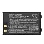 Batteri for Fluke Microtest 2-Way Injector Tester, Microtest P 2938-2003-01 9.6 V 2000 mAh Ni-MH