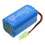 Batteri for Sauber LX9; RoboJet Duel, Duel 2 P14421004 14.4 V 2600 mAh Li-ion