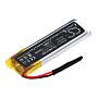 Batteri for Sony WI-C600N, WI-C400, WI-C500, WI-C200, WI-C310, 1-001-274-31 3.7 V 130 mAh Li-Polymer
