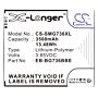 Batteri for Samsung Galaxy Xcover 6 Pro, SM-G736U, SM-G736U1, EB-BG736BBE 3.85 V 3500 mAh Li-Polymer