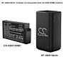 Batteri for GoPro Max 2, MAX2 CPPB1B Micro USD / Type-C