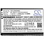 Batteri for LG VN220, UN220, Exalt LTE 4G, Classic Flip, Wine BL-49H1H 3.8 V 1200 mAh Li-ion